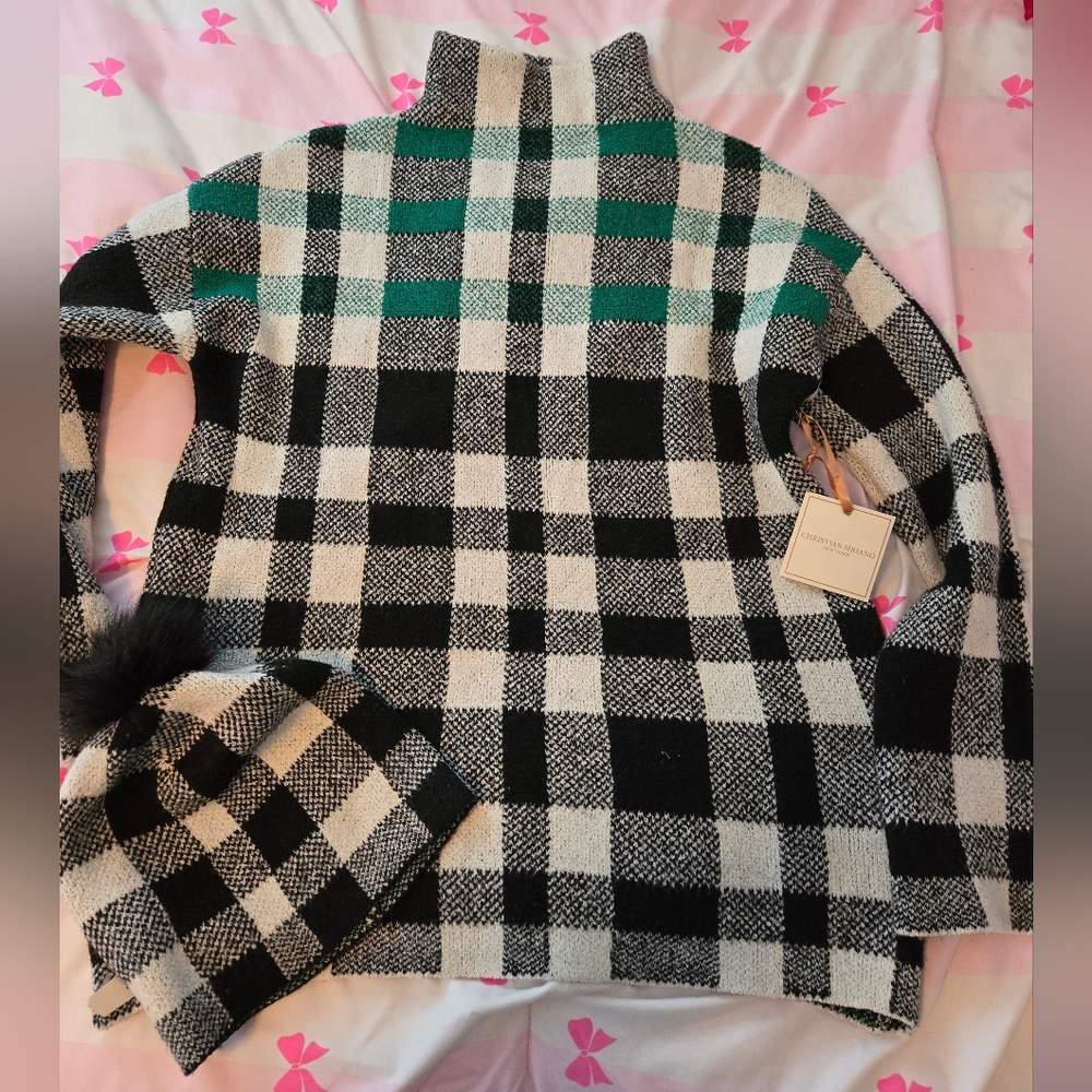 NWT CHRISTIAN SIRIANO SWEATER WITH MATCHING HAT